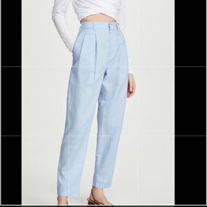 Rachel Antonoff Bea Pant Periwinkle Linen